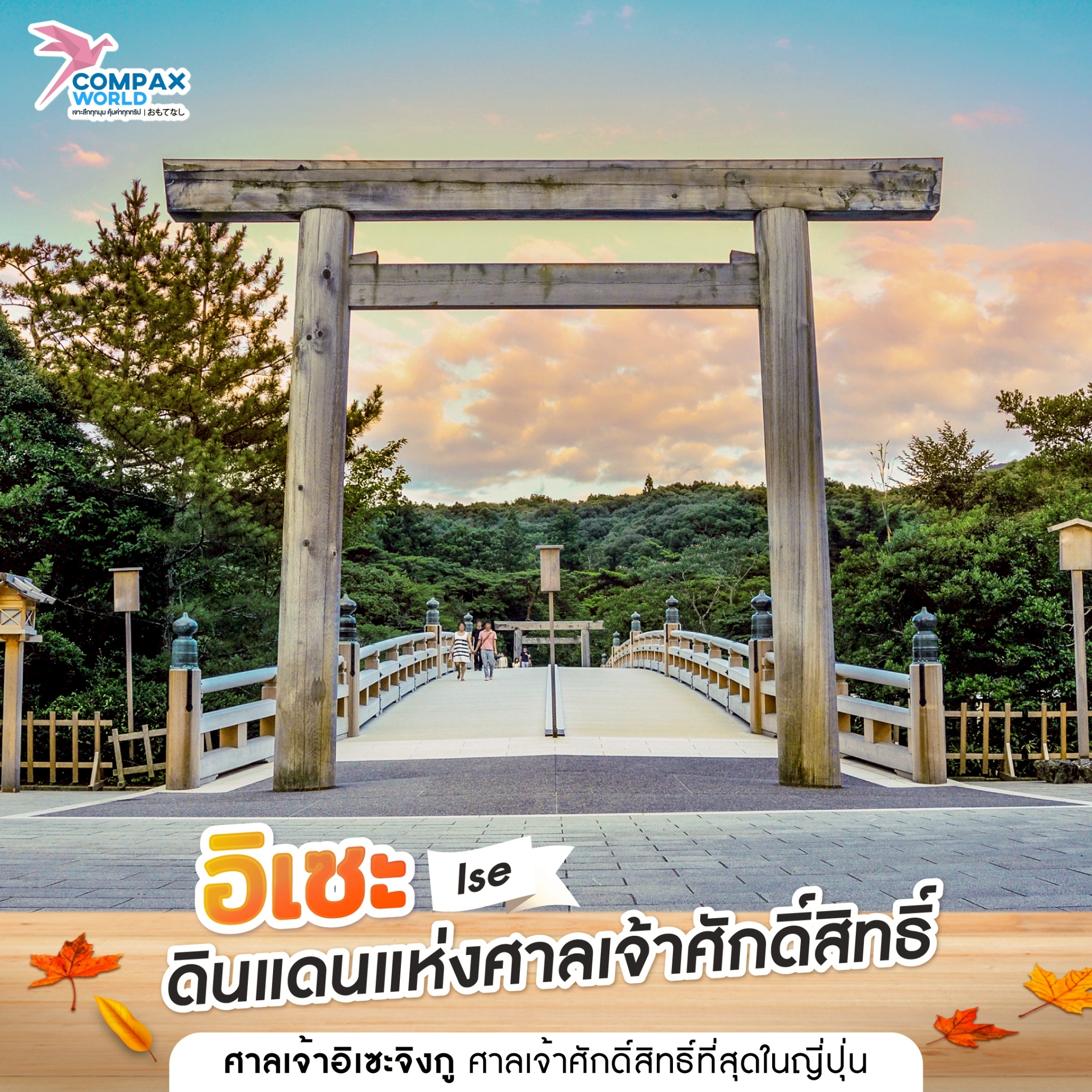 compaxworld ทัวร์ญี่ปุ่นพรีเมี่ยม โปรแกรมเที่ยวญี่ปุ่น